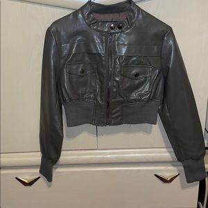 Faux Leather Jacket